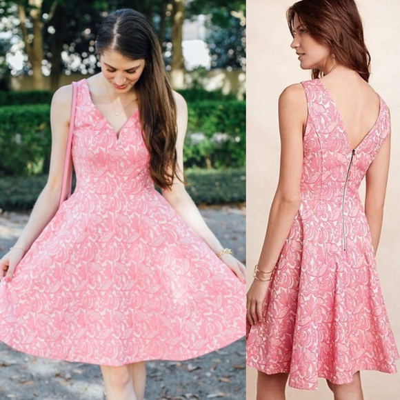 ❌SOLD❌NWOT Anthropologie Maeve Claribel Dress - Picture 3 of 8